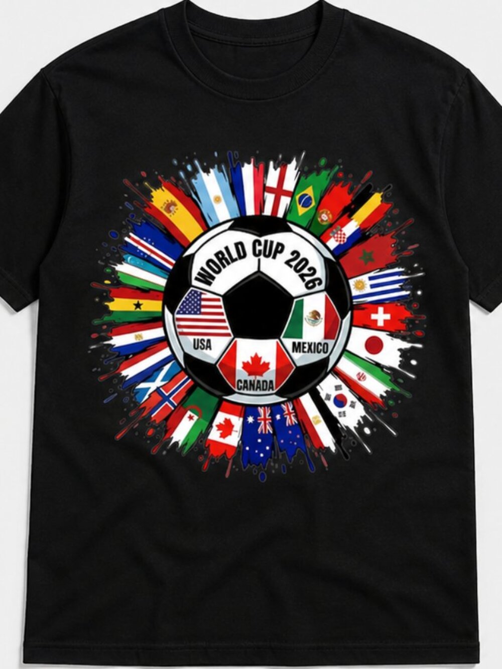 2026 Soccer Shirt, International Football Tee, USA Canada Mexico Fan Gift - Picture 2 of 4